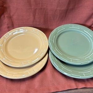 Longaberger luncheon plates
